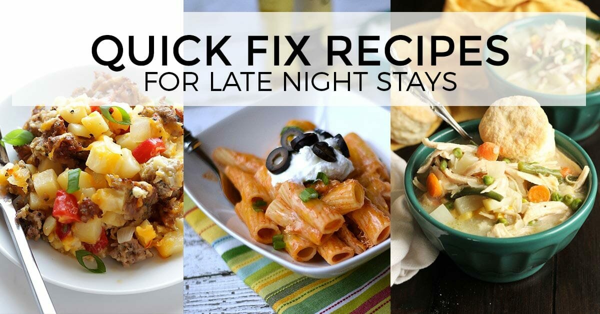 Quick Fix Recipes